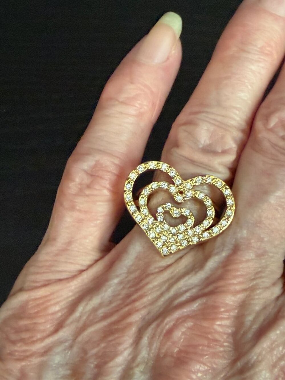 Nolan Miller Heart Ring